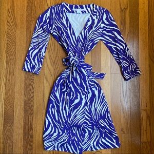 Diane von Furstenberg Wrap Dress - Animal Print